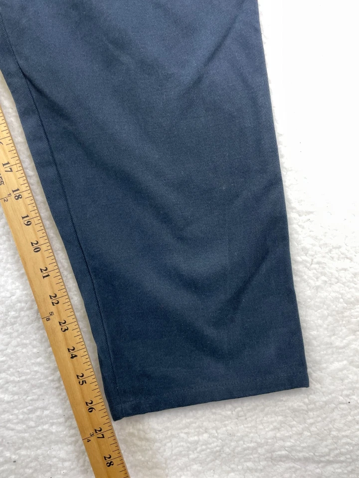 Pantalones chinos Lacoste para hombre 34 azul marino calce ajustado algodón pantalones informales Foto 4 de 4