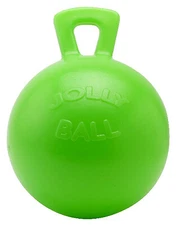 Horsemens Pride 410A Horse Jolly Ball, Green Apple, 10 In. - Quantity 1