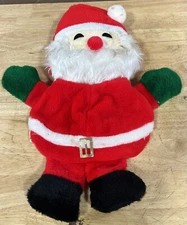 Vintage Santa Claus Christmas Sack Stocking 19” GRH International Inc