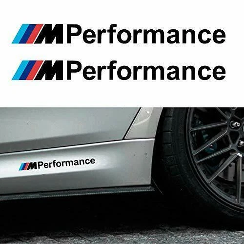 STAR SAM ® KIT 2 Stickers 15 cm Adhésif Performance BMW M pour BMW M Sport