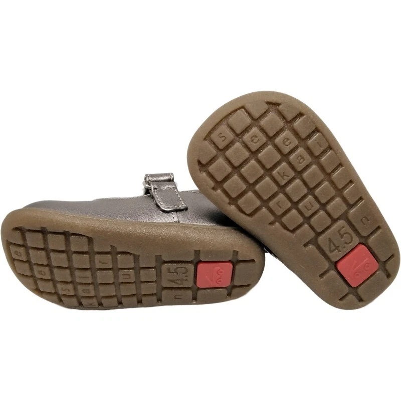 See Kai Run Mary Jane Harriett Baby Girl Size 4.5 Dress Mary Janes Gold  - Image 2 of 3