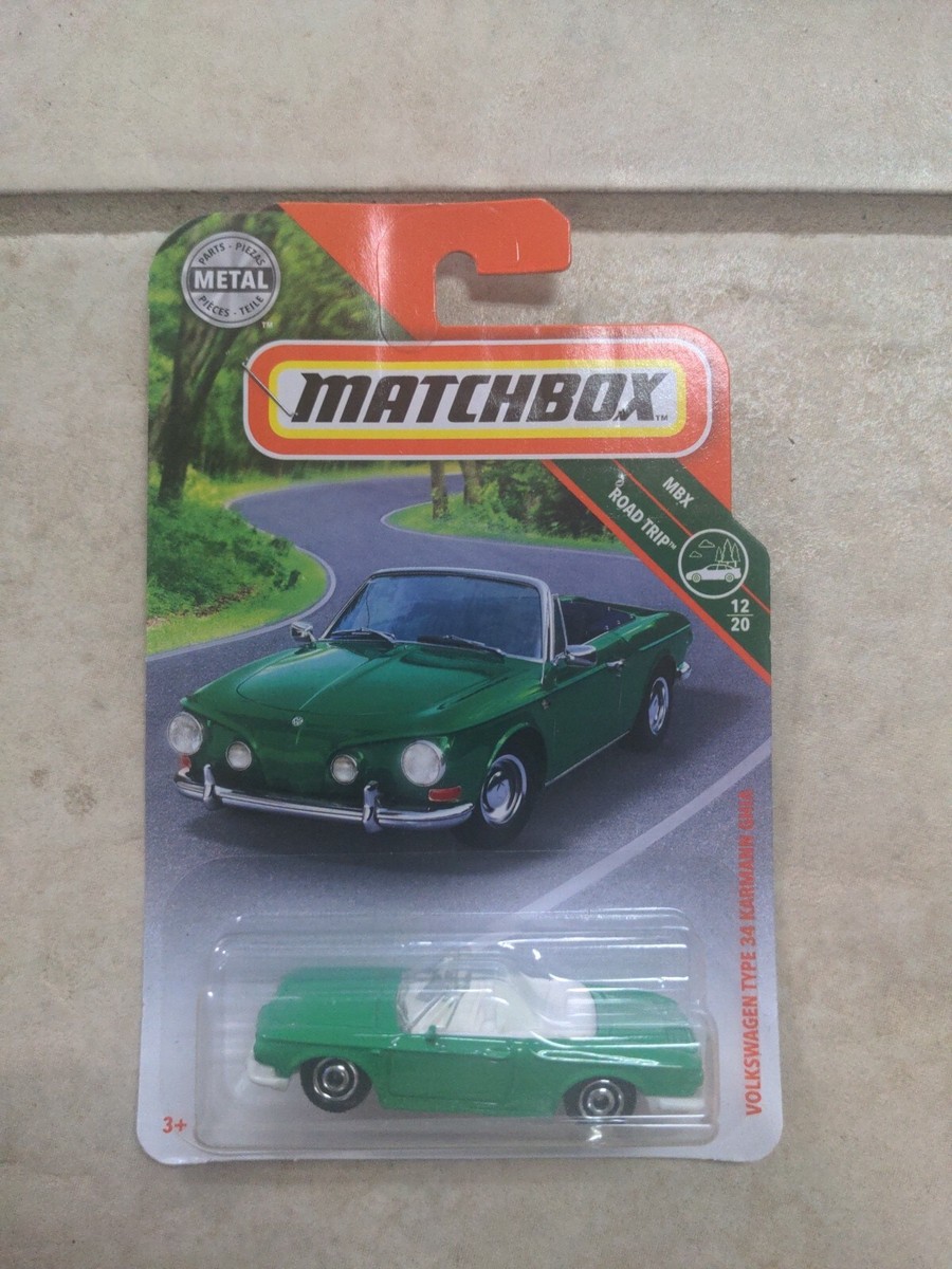 VW Volkswagen Type 34 Karmann Ghia 17/100 Matchbox 2019 MBX Green