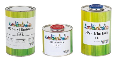 Autolack 2,0 Liter Set HS Renault KPE Grislunaire Wunschfarbe Klarlack Härter sp