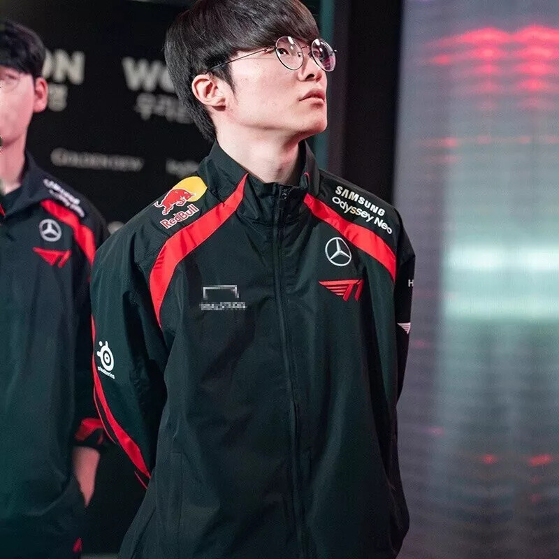 LOL 2024 Spring CompetitionLCK Uniform Jersey Team T1 Faker LOL 2024 Spring CompetitionLCK Uniform Jersey Team T1 Faker