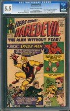 Daredevil #1 CGC 5.5 Marvel Comics 1964 1st A...