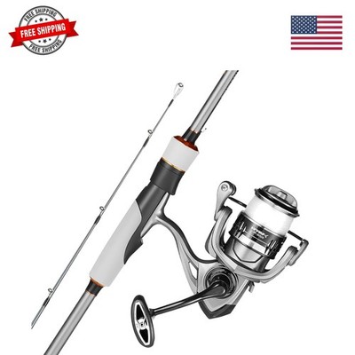 Rod and Fishing Reel Combo