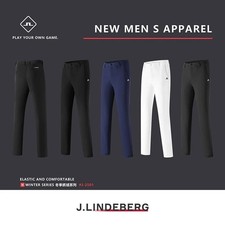J.Lindeberg Men's Winter Fleece Golf Pants  Thermal Cold Weather Trousers