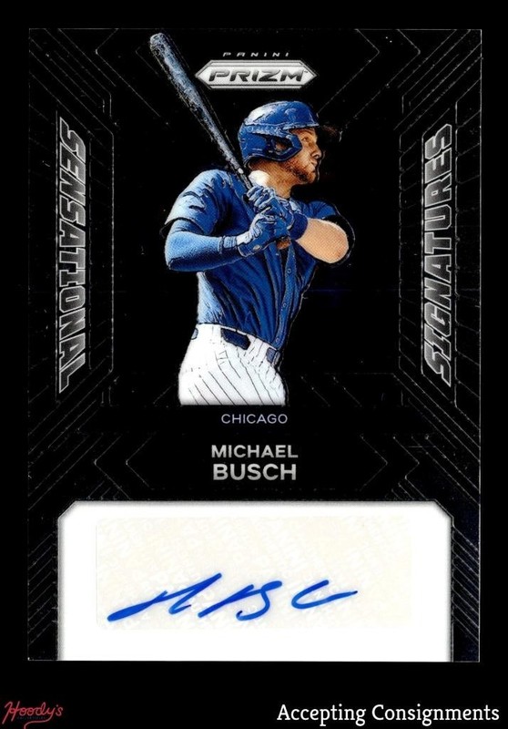 2024 Panini Prizm Sensational Signatures Kyle Busch ROOKIE AUTO CUBS