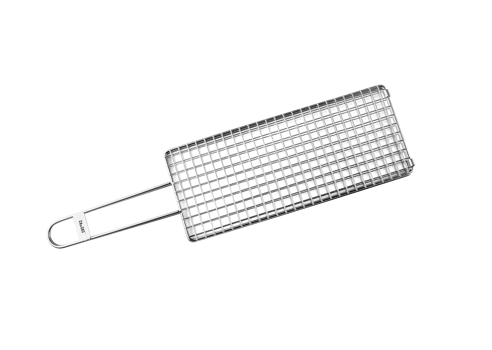 Parrilla Doppia IBILI per Kokotxas e Pesce Delicato - Inox 30x12x1cm