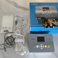 Canon CP780 Selphy Silver Compact Digital Thermal Photo Printer Tested