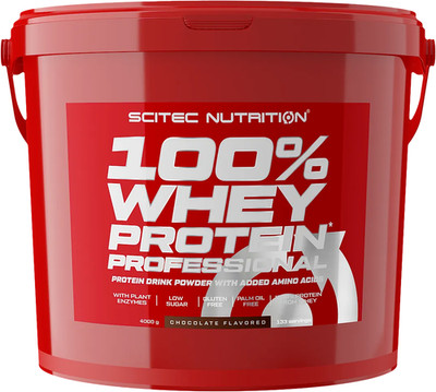 Scitec Nutrition 100% Whey Protein Professional 4000g BCAAs (32,75 /Kg)