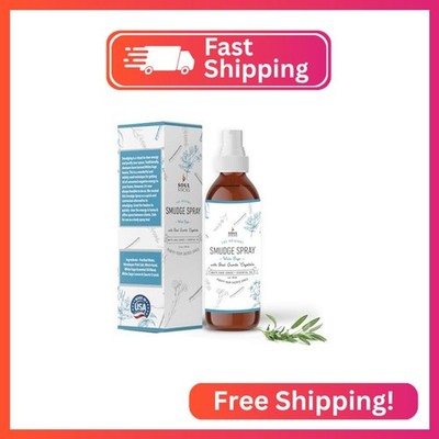 SOUL STICKS White Sage with Pearl Smudge Spray   3.5oz Smokeless Energy Mist   Q