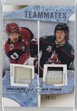 2021-22 Upper Deck Artifacts Premium 9/15 Conor Garland Jakob Chychrun Patch s0w
