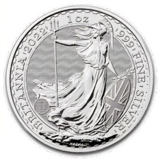 .999 silver Britannia 1oz coin in capsule mint contition 100% Trusted seller. 