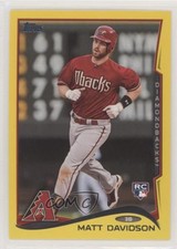 2014 Topps Retail Yellow Matt Davidson #199 0k6a