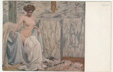 ILLUSTRATORE - ARTIST SIGNED - GIOVANNI GIANI - LA MODELLA - NUDO - NUDE -35839-