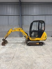 JCB 8017 Mini Digger 1.7 Tonne, Expanding Tracks & Cab (plus Vat)