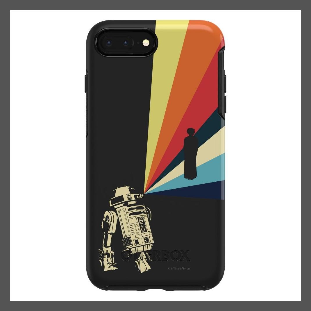 OtterBox Apple iPhone 8 Plus/7 Plus Star Wars Symmetry Case - R2-D2