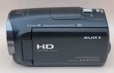 【B3071】 SONY Handycam HDR-CX670 ソニー Amazon | SONY HDビデオカメラ Handycam HDR-CX670 ピンク 光学30倍