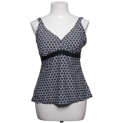 Giada, Badehemd, Größe: 44, Schwarz/Weiß, Elasthan/Polyamid/Polyester #WvD