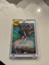 2023 Topps Composite Resurgence Signatures Jason Elam Teal Surge Refractor /149