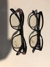 Prive Revaux 2-pack The Diamond Blue Light Readers black, floral reading glasses