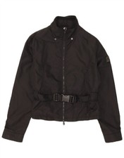 Best Company Womens Rain Jacket UK 14 Medium Black Polyamide EI02