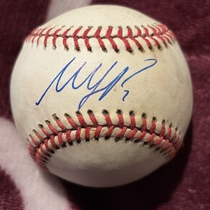 Matt LaPorta Signed Official Major League Baseball
