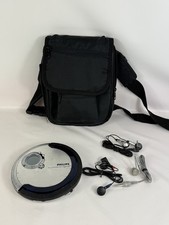 Philips AX5210/17 Portable CD Disc Player 45 Sec ESP  Pouch - TESTED -