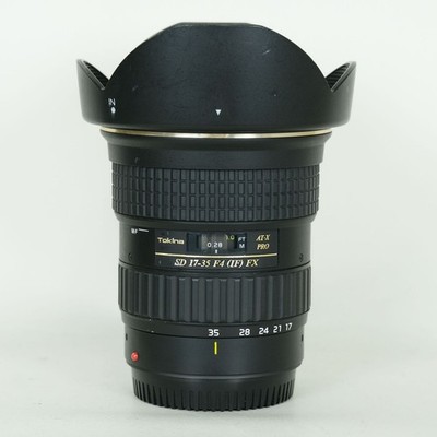 Good Condition TOKINA AT X 17 35 F4 PRO FX 17 35mm F4 For Canon EF Canon EF Moun