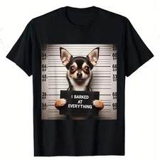 I Barked At Everything Chihuahua Men Women Kids Girls T-Shirt Graphic Tee