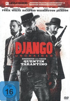 Django Unchained (2013, DVD)