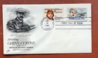 AVIATION PIONEER PILOT GLENN CURTISS AIRMAIL 1980 ARTCRAFT FDC BLANCHE STUART CO