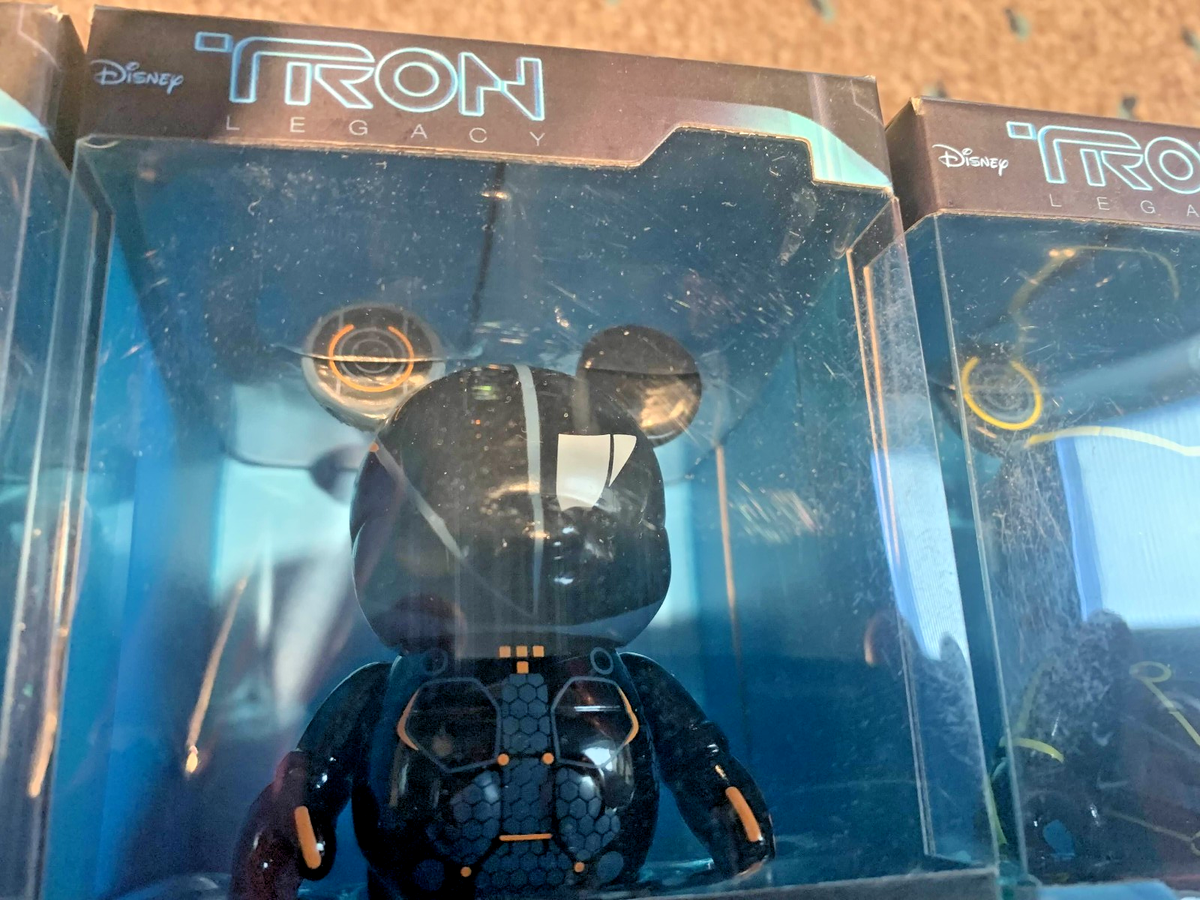 NEW SET Tron Legacy VINYLMATION Disney Parks Sam Kevin Flynn Ares