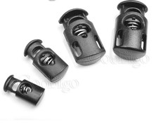 10 PCS Plastic Spring Cord Locks for Drawstring, Paracord Toggle Stopper Clasp