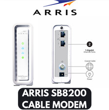 ARRIS SURFboard SB8200 DOCSIS 3.1 Multi-Gig Cable Modem Refurbished
