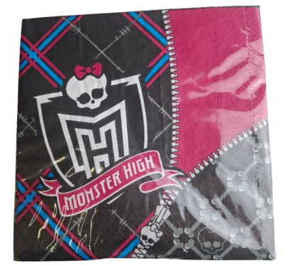 20 Stück Monster High Servietten 33x33 cm Mattel Party Deko Neu