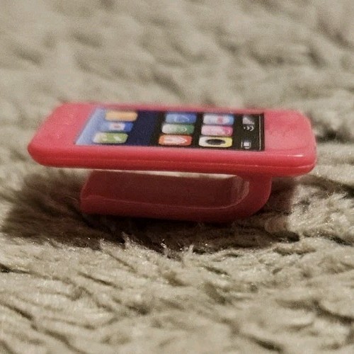 Barbie Doll Cell Phone 1 Inch Pink - Picture 3 of 11