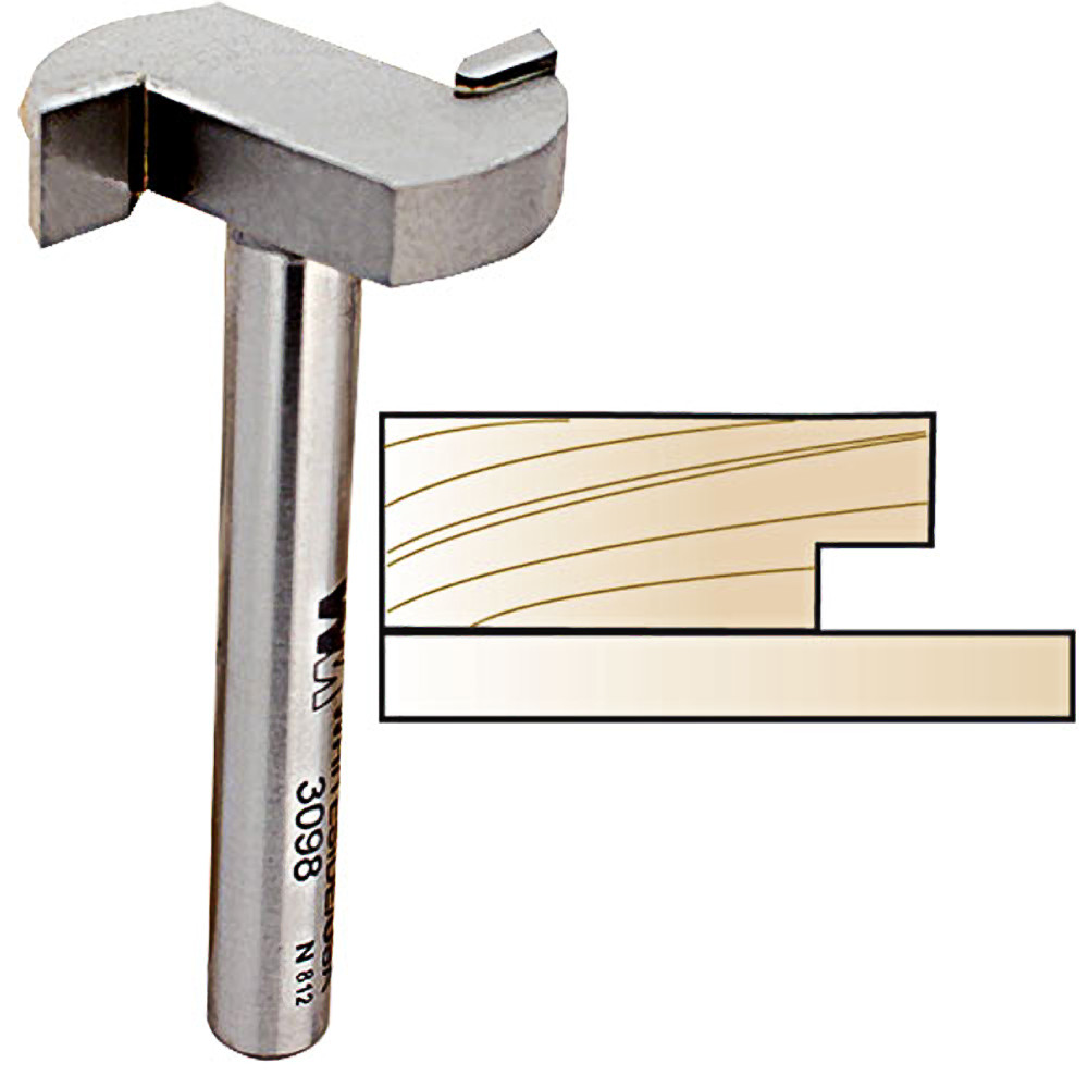 Whiteside 3098 Slot & Undercut Bit 1/4"SH, 1/4"K, 3/8"D