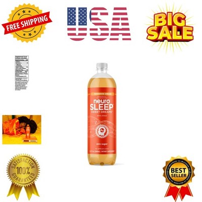 SLEEP | Tangerine Dream | Functional Beverage for Restful Sleep, Non-Carbonat...