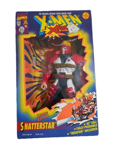 Vintage Marvel Comics 1994 Toybiz X-Men Shatterstar Deluxe Edition 10" NIB