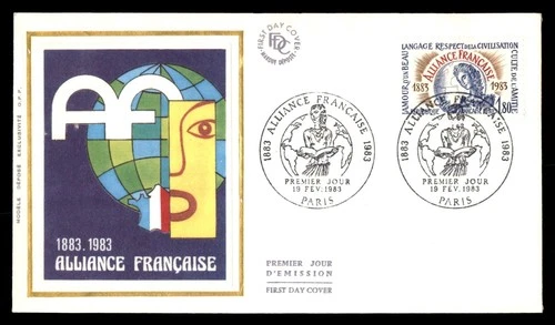 Mayfairstamps France FDC 1983 alliance First Day Cover aaw_50709