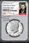 2025 S SILVER Kennedy Half Dollar 50C NGC PF70 Ultra Cameo FIRST DAY PRESALE!
