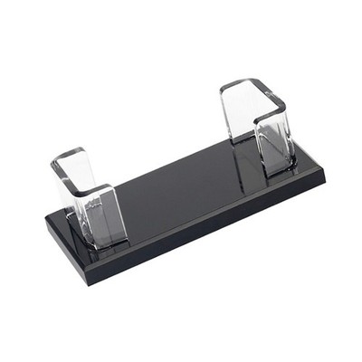 Executive Desk Card Case Durable Acrylic Construction Business Storage Unit