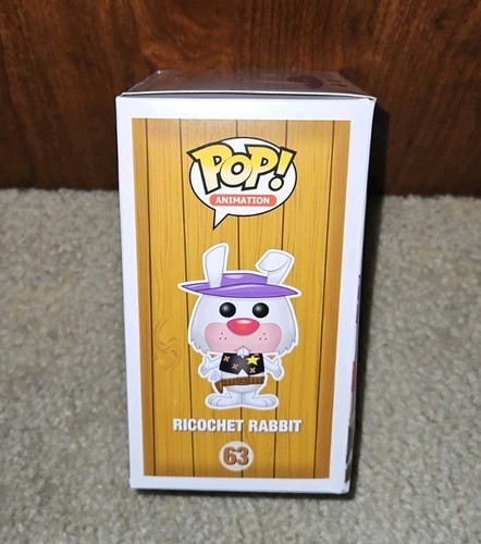 Funko Pop! Ricochet Rabbit #63 (Flocked) - Gemini Exclusive, Hanna Barbera - 第 5/9 張圖片