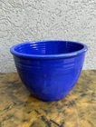 Early Fiesta Fiestaware Ceramic Mixing Nesting Bowl Cobalt Blue Vintage #3 Rings