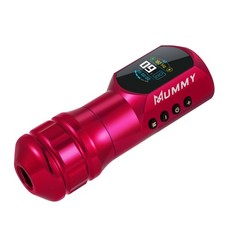 Mummy Tattoo Rotary Cartridge Machine Rotary Battery Pen with1500mAh Digital ...