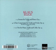 TOR JOHAN BØEN/EINAR HENNING SMEBYE/JOHANNES MARTENS/BENEDICTE ROYER KLAUS EGGE: