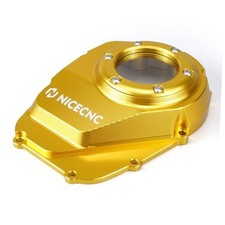 Gold Camshaft Cover Aluminum Oil Pump Viewing Cover Compatible with gold