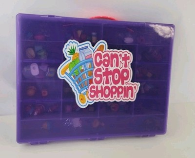 Shopkins Lot of 73 with Storage Display Case, Mixed Seasons and Themes
